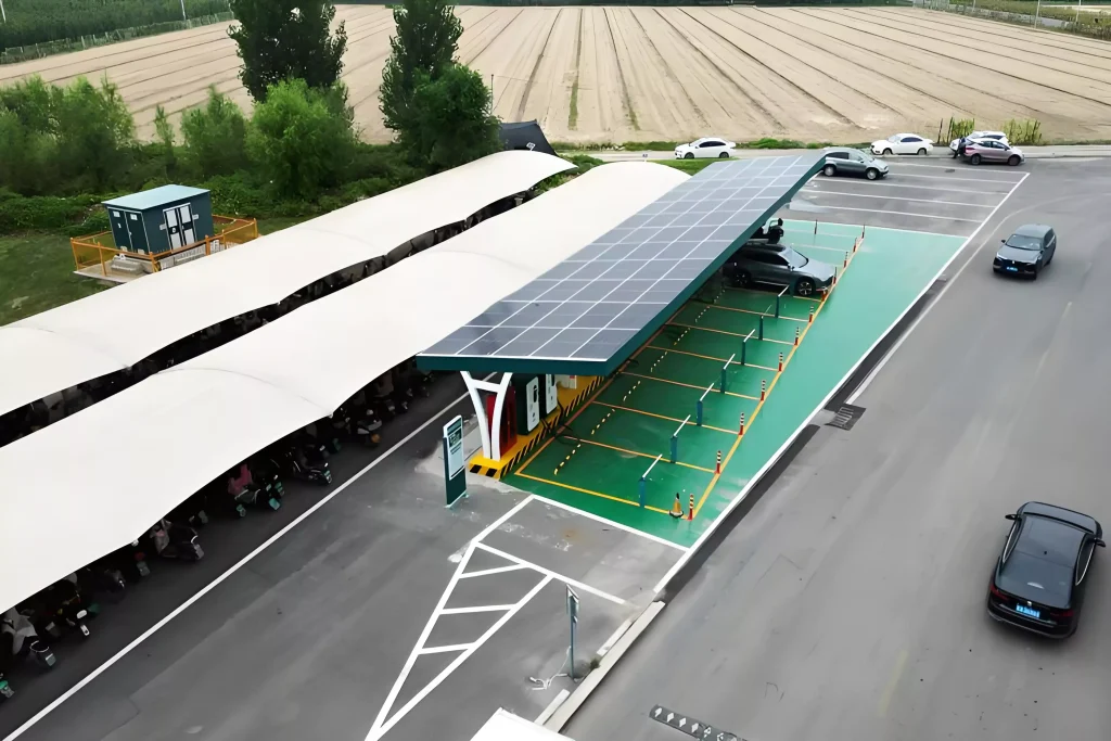 Integrated Microgrid Solar Solution for Efficient EV Charging