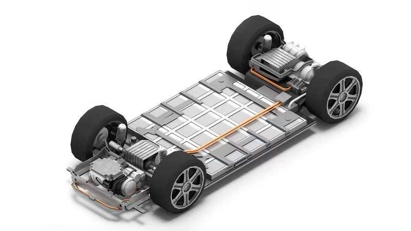 Cargador de batería de coche para vehículo eléctrico conectado a un sistema de energía solar