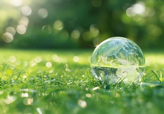 Imagen que simboliza la protección de un entorno verde, destacando la conservación de la naturaleza y la sostenibilidad.